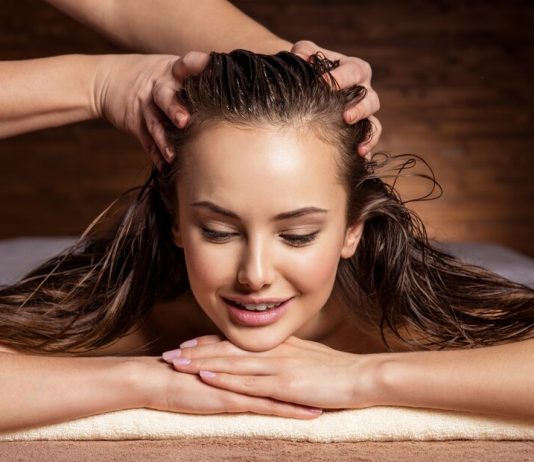 Hair spa ritual